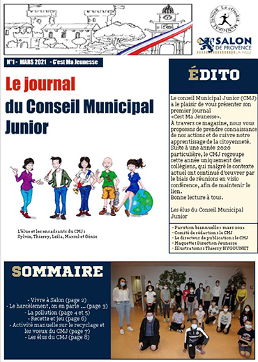 Conseil Municipal Junior Ville De Salon De Provence